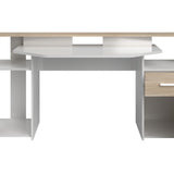 Sylver Gaming Desk 178 cm – Japansk eik / Hvit høyglans image