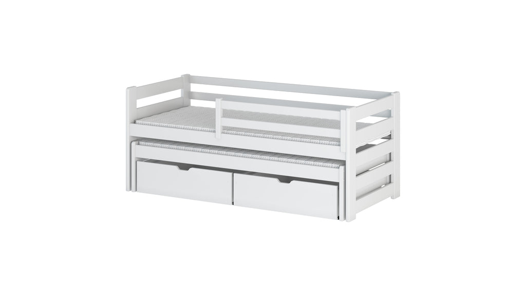 Barneseng med Gjesteseng og 2 skuffer 90x200 - SENSO