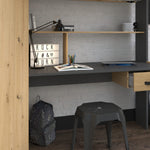 Grayson loftseng med skrivebord og garderobe image