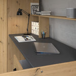 Grayson loftseng med skrivebord og garderobe image