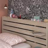 Escale seng 90x200 med 2 skuffer i Japanese Oak image