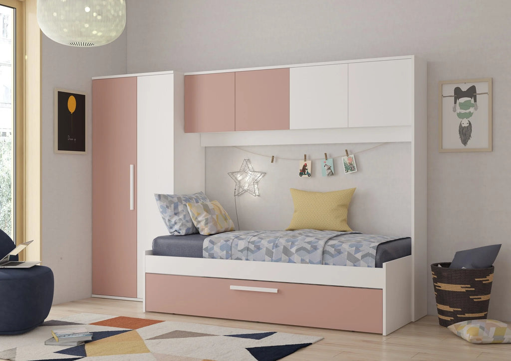 Artik multiseng fra Trasman - 90x200 - Antique pink