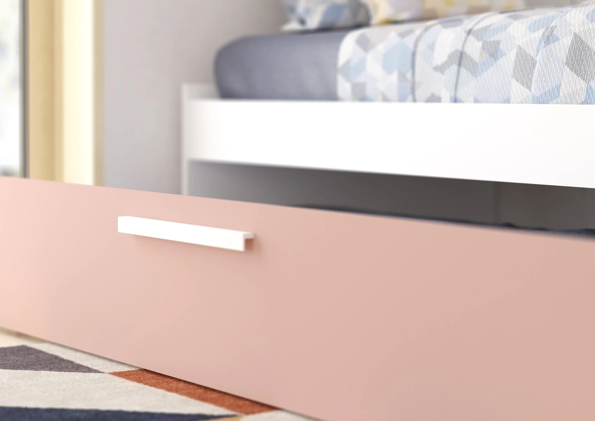 Artik multiseng fra Trasman - 90x200 - Antique pink