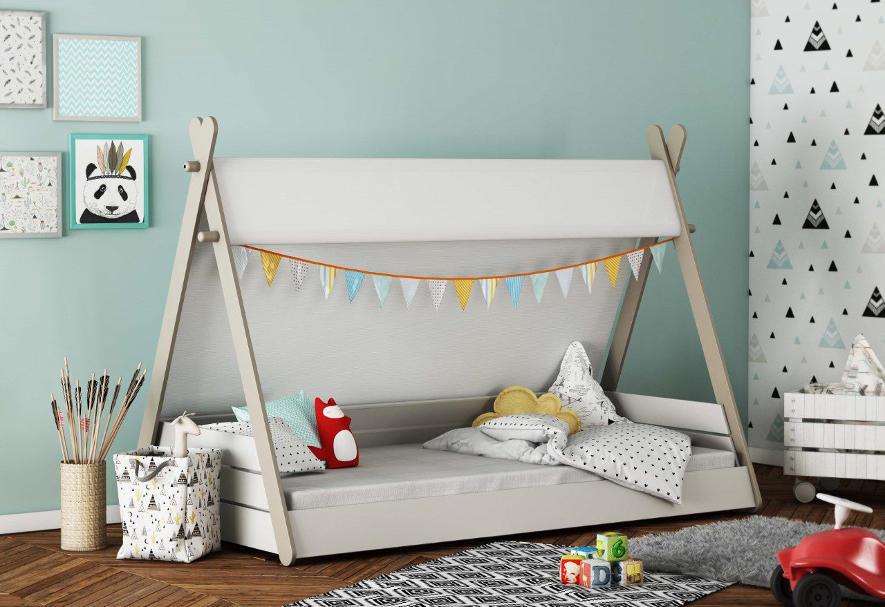 Husseng Tipi 70x140, Hvit/Beige image
