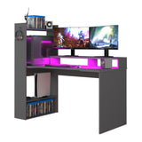 Gamingpult Z med LED og oppbevaringsplass image